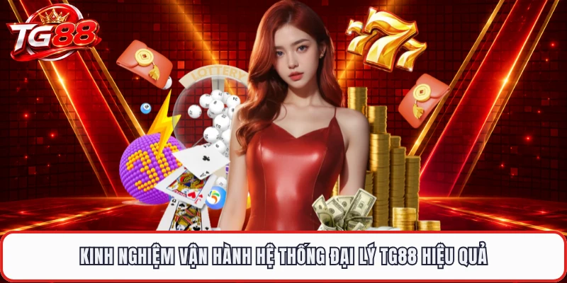 Kinh nghiệm vận hành hệ thống đại lý TG88 hiệu quả