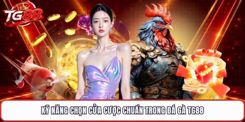 Kỹ năng chọn cửa cược chuẩn trong đá gà TG88