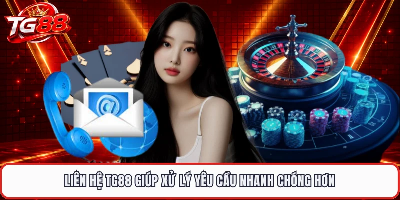 Liên hệ TG88 giúp xử lý yêu cầu nhanh chóng hơn